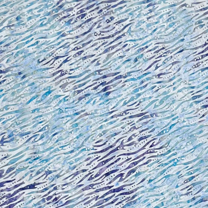 22106-446 AQUA PURPLE BATIK