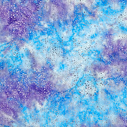 FROZEN DOTS BABY PURPLE/BLUE BATIK