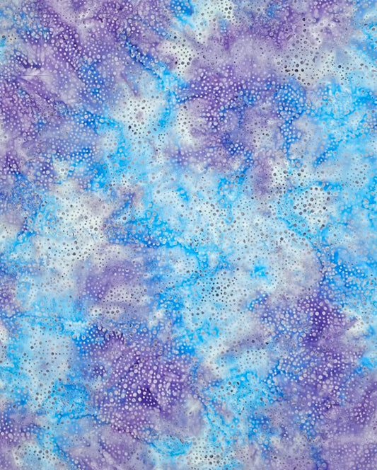 FROZEN DOTS BABY PURPLE/BLUE BATIK