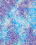 FROZEN DOTS BABY PURPLE/BLUE BATIK
