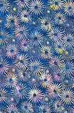 KI02-F1 AUTUMN NAVY BLOOM BATIK