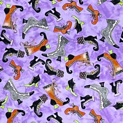 GHOUL FRIENDS 16052 PURPLE WITCH BOOTS