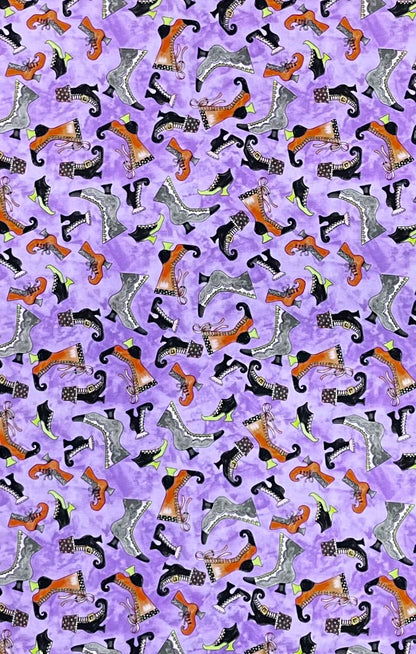 GHOUL FRIENDS 16052 PURPLE WITCH BOOTS