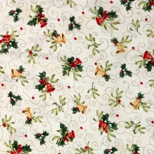 CHRISTMAS BELLS-HOLLY & BELLS