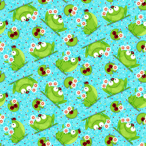 COMFY FROGS FLANNEL