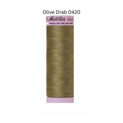 METTLER 50WT SILK-FINISH COTTON THREAD