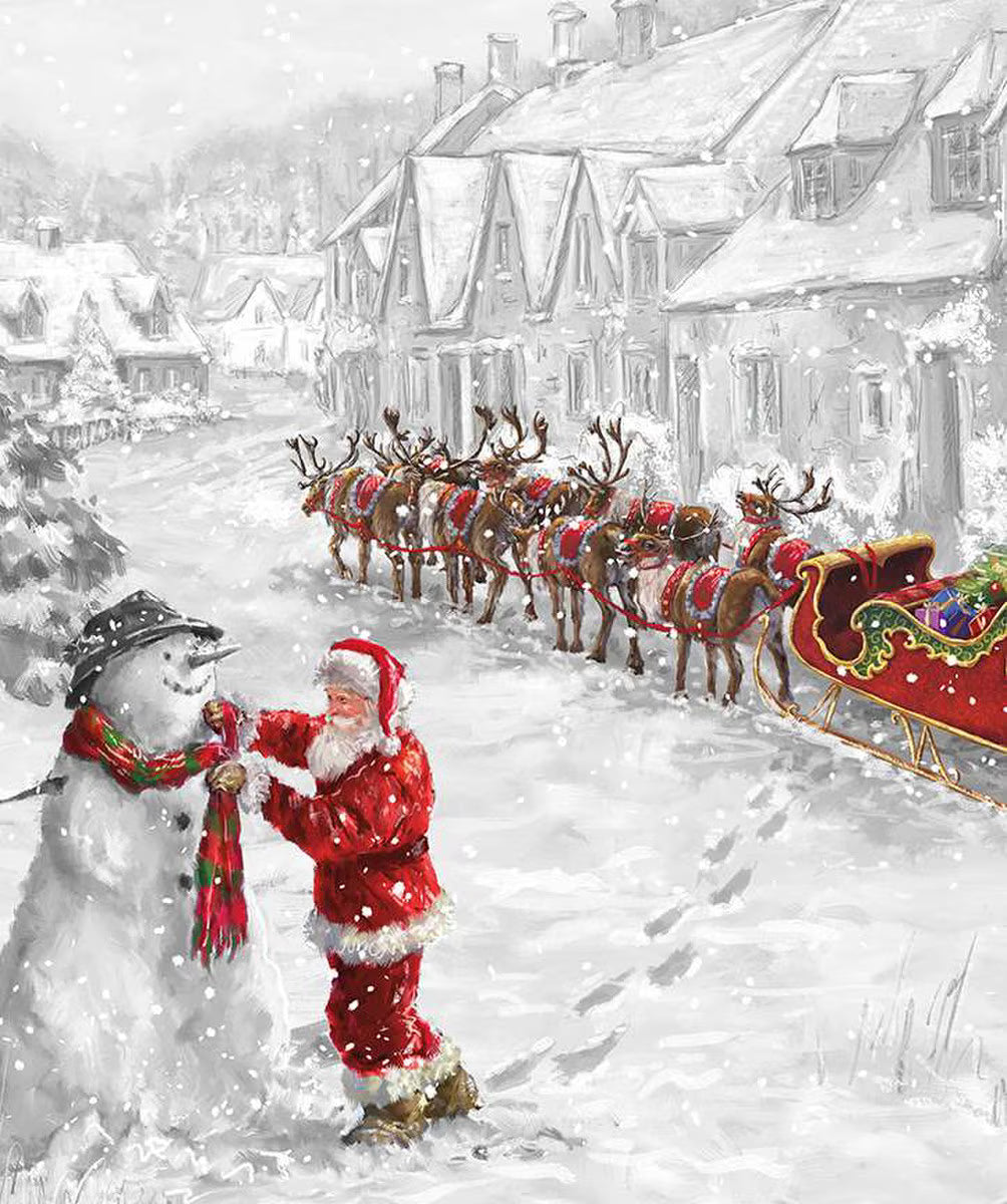SANTA & SNOWMAN- MORE XMAS WISHES