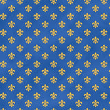 LITTLE KINGS QUEST FLEUR DE LIS DEEP BLUE 20776