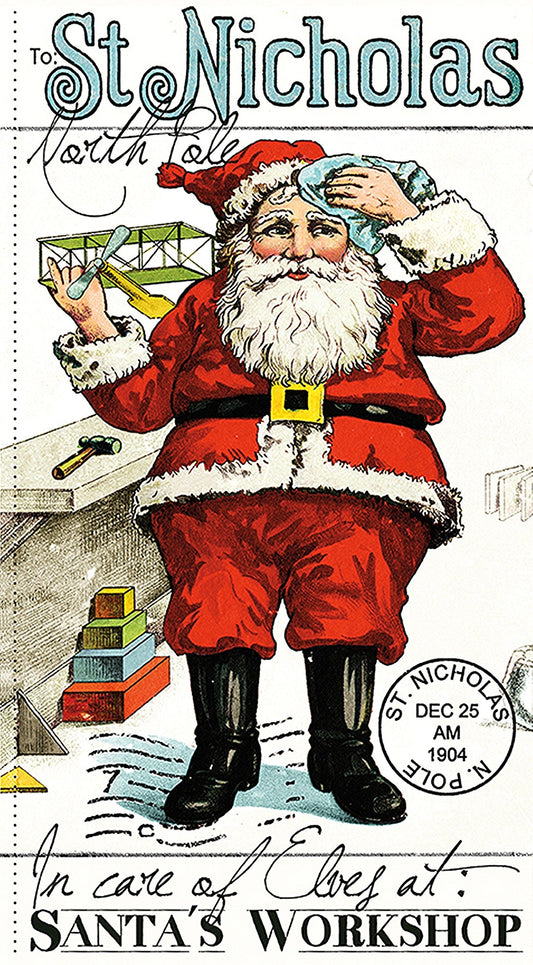 VINTAGE SANTA 12330-P ST. NICHOLAS