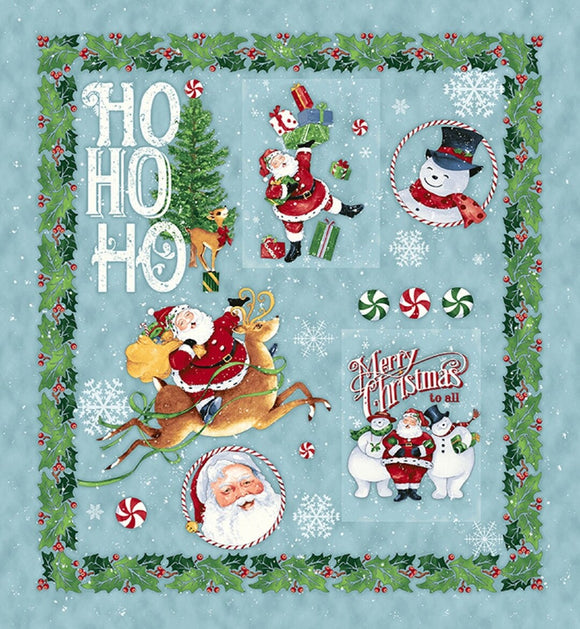 RETRO SANTA PANEL Y2173-103