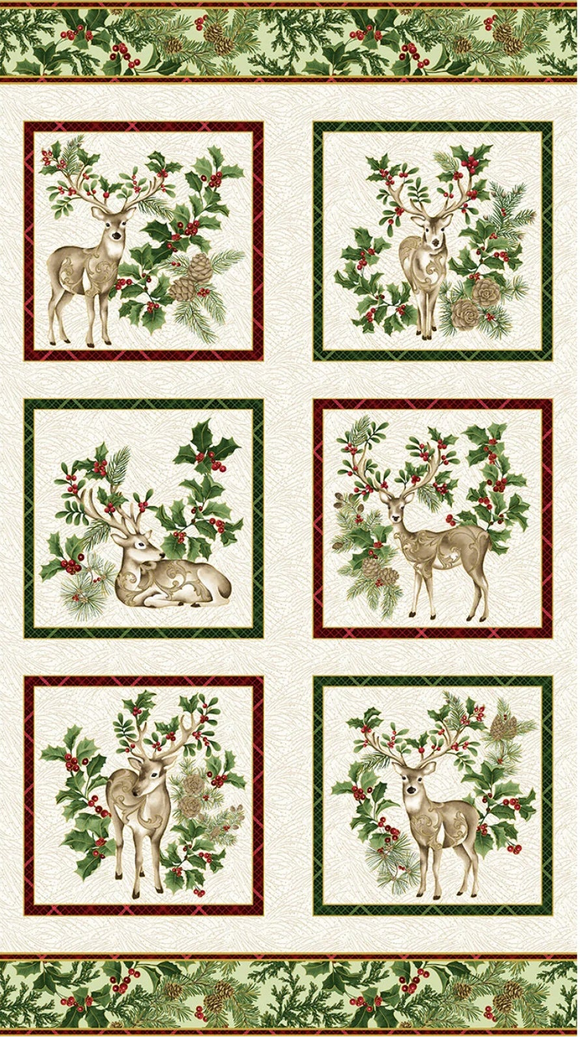 WINTER IN THE PINES PANEL