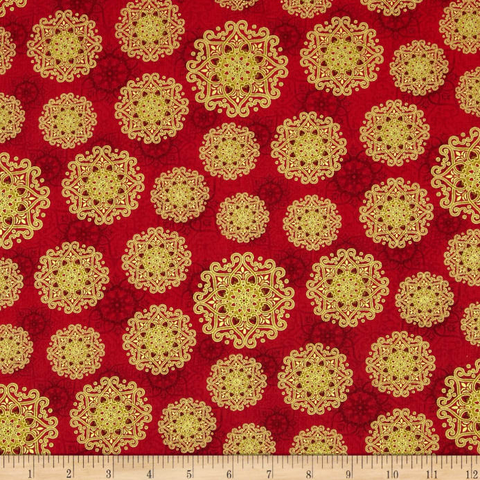 FATHER FROST 0832M-10 RED MEDALLIONS