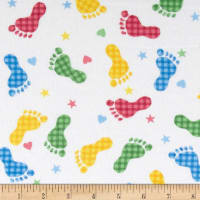 COMFY FLANNEL 9307-78 RAINBOW FOOTPRINT