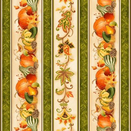 AUTUMN SONG 26291-MUL1 THANKSGIVING BORDER