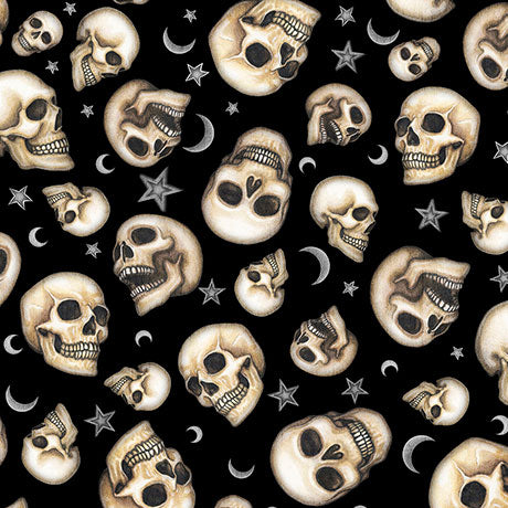 SPELLBOUND 26613-J  SKULLS