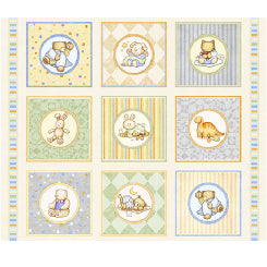 LULLABY 27900 P  BABY PATCHES PANEL