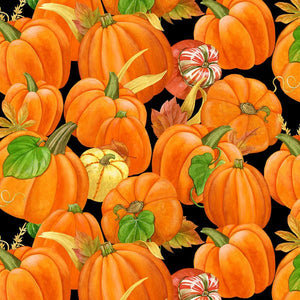 HARVEST TIME 28076-987 PUMPKINS BLACK