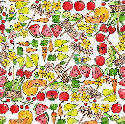 VEGETABLE MEDLEY 28709-Z TOSSED FRUIT AND VEGETABLES