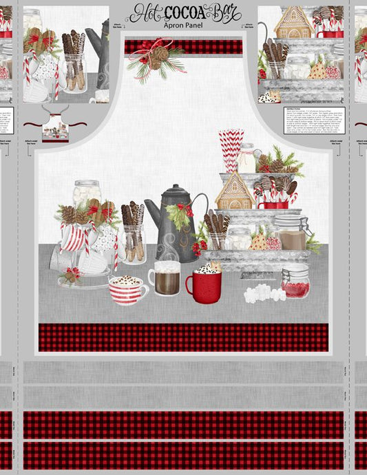 HOT COCOA BAR 27594P 913 APRON PANEL