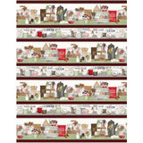 HOT COCOA BAR 27596-197 REPEATING STRIPES BORDER