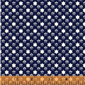 HONOR AND GLORY 35014-1 WHITE STARS ON BLUE