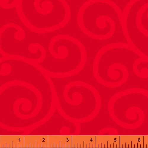 35036-7 RED 108" SCROLL