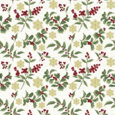 FESTIVE CHICKADEES 4213M-09