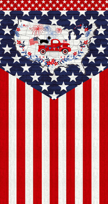 TRUCKIN' IN THE USA 4997P-78 PANEL