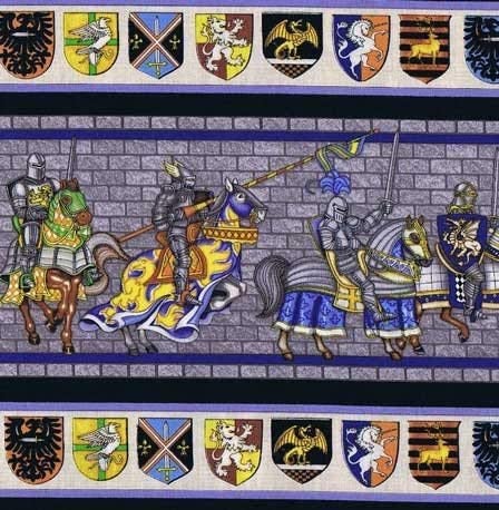 ENCHANTED KINGDOM BY DAN MORRIS 1644-2 MEDIEVAL BORDER