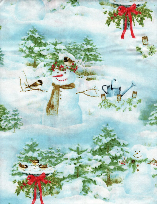 A WINTER SONG 9823-11 SNOWMEN