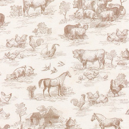 DOWN ON THE FARM 18645-14 NATURAL