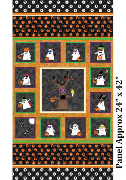 BOOOO VILLE 02425-29 PANEL ORANGE
