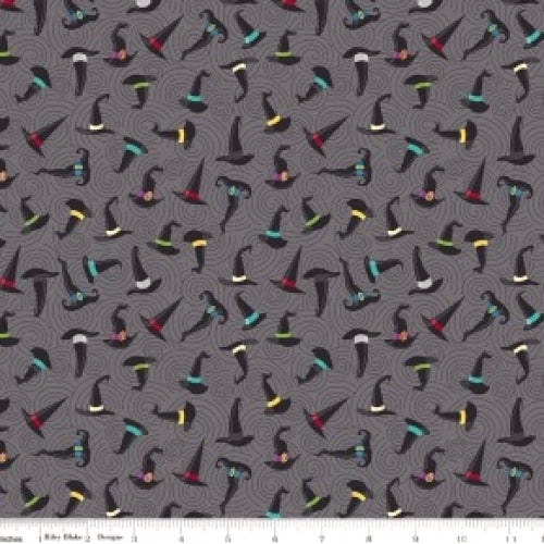 HAUNTED HOUSE C7133 GRAY HATS