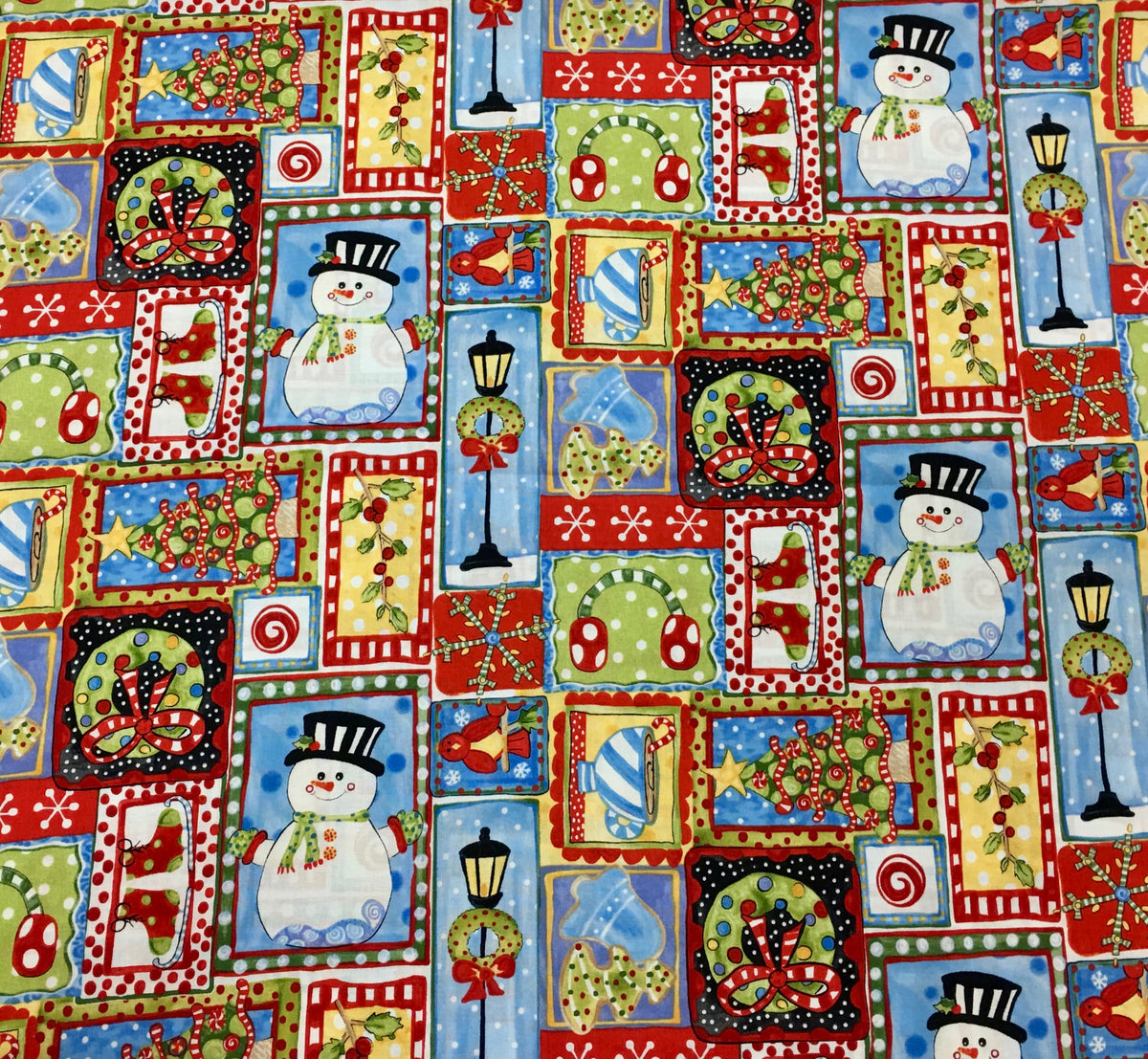 "JOLLY HOLIDAY" QUILT KIT Little Cottage Quilt Shop