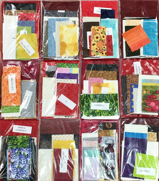 COMPLETE "BARN B.O.M" QUILT KIT