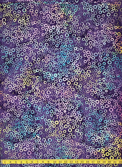 IB100-A2 CIRCLES ON PURPLE