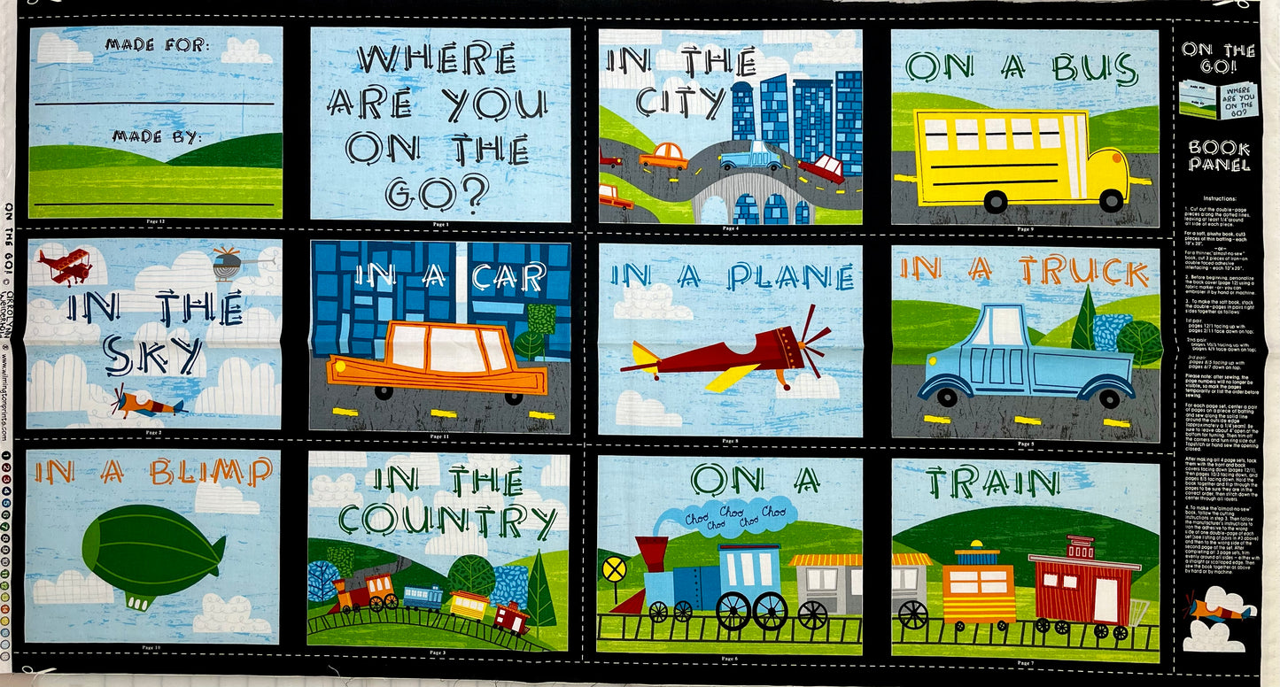 ON THE GO BOOK PANEL