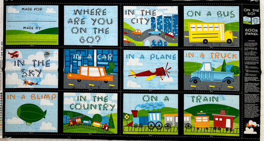 ON THE GO BOOK PANEL