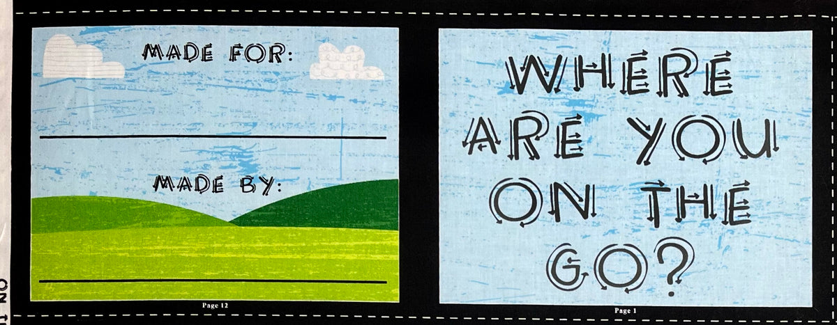 ON THE GO BOOK PANEL