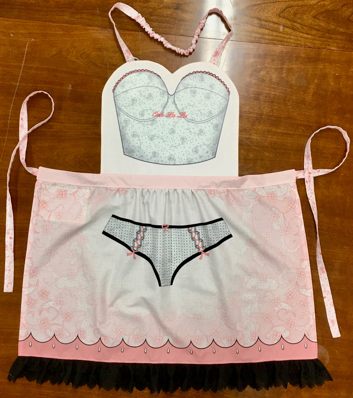 OOH LA LA APRON 24413P APRON PANEL