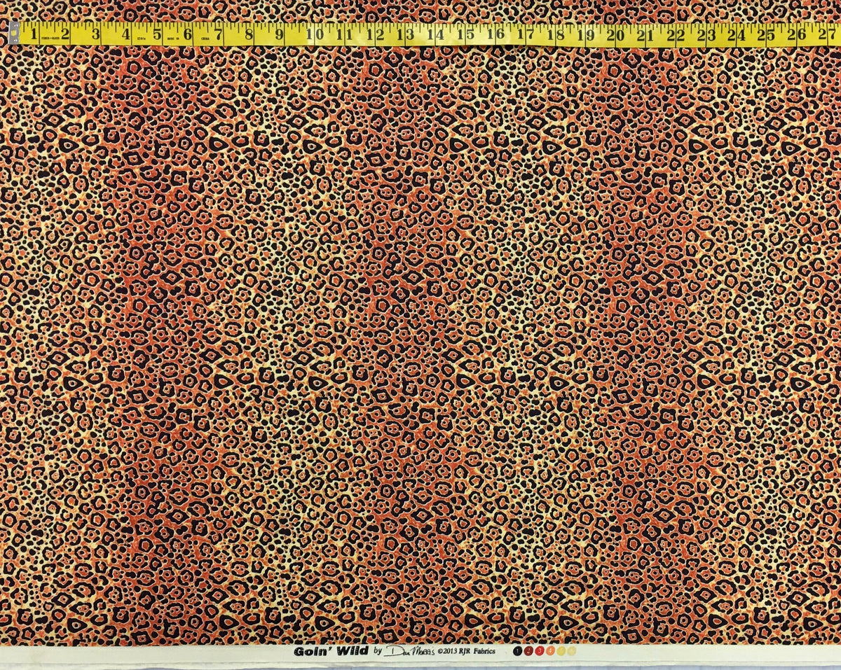 GOIN' WILD LEOPARD SPOTS GOLDEN BROWN