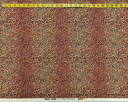 GOIN' WILD LEOPARD SPOTS GOLDEN BROWN