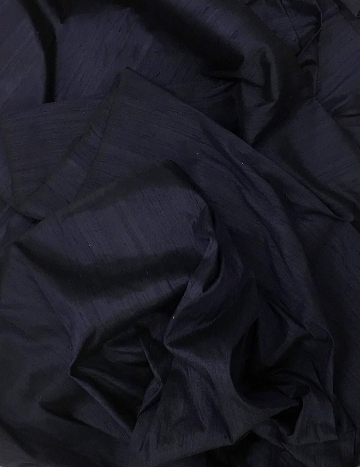 DUPIONI SILK DARK NAVY