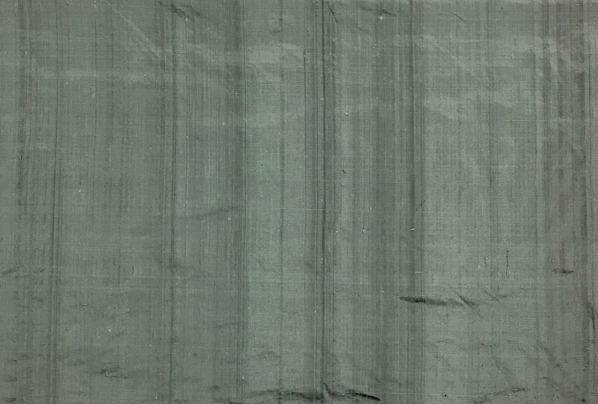 DUPIONI SILK GREEN/GREY