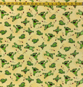 COMFY FLANNEL 0506-44 HAPPY FROGS