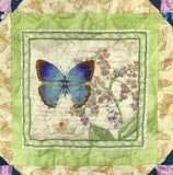 SPRING BUTTERFLIES FINISHED QUILT