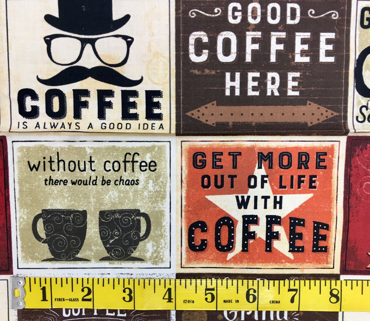 EXPRESSO YOURSELF Y2249-55 BORDER PRINT