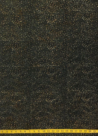 KH05-B1 BLACK/TAN DOTS