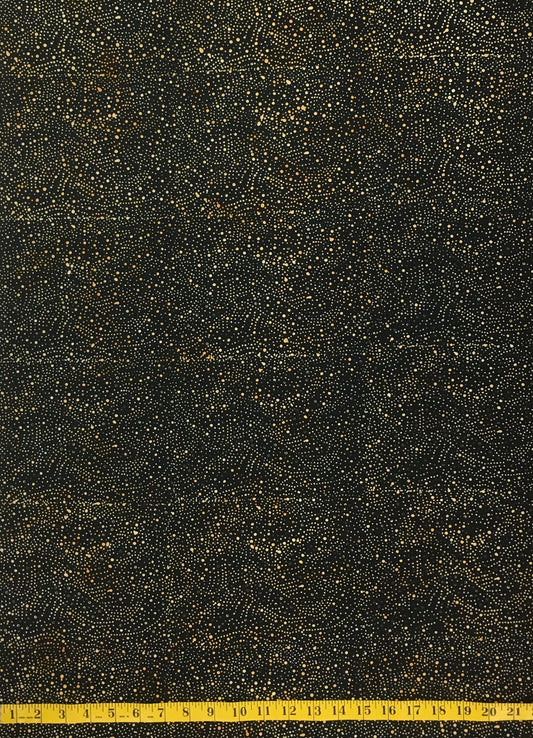 KH05-B1 BLACK/TAN DOTS