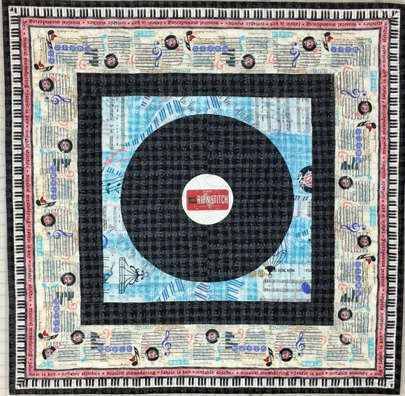MUSIC TO RIP BY QUILT KIT